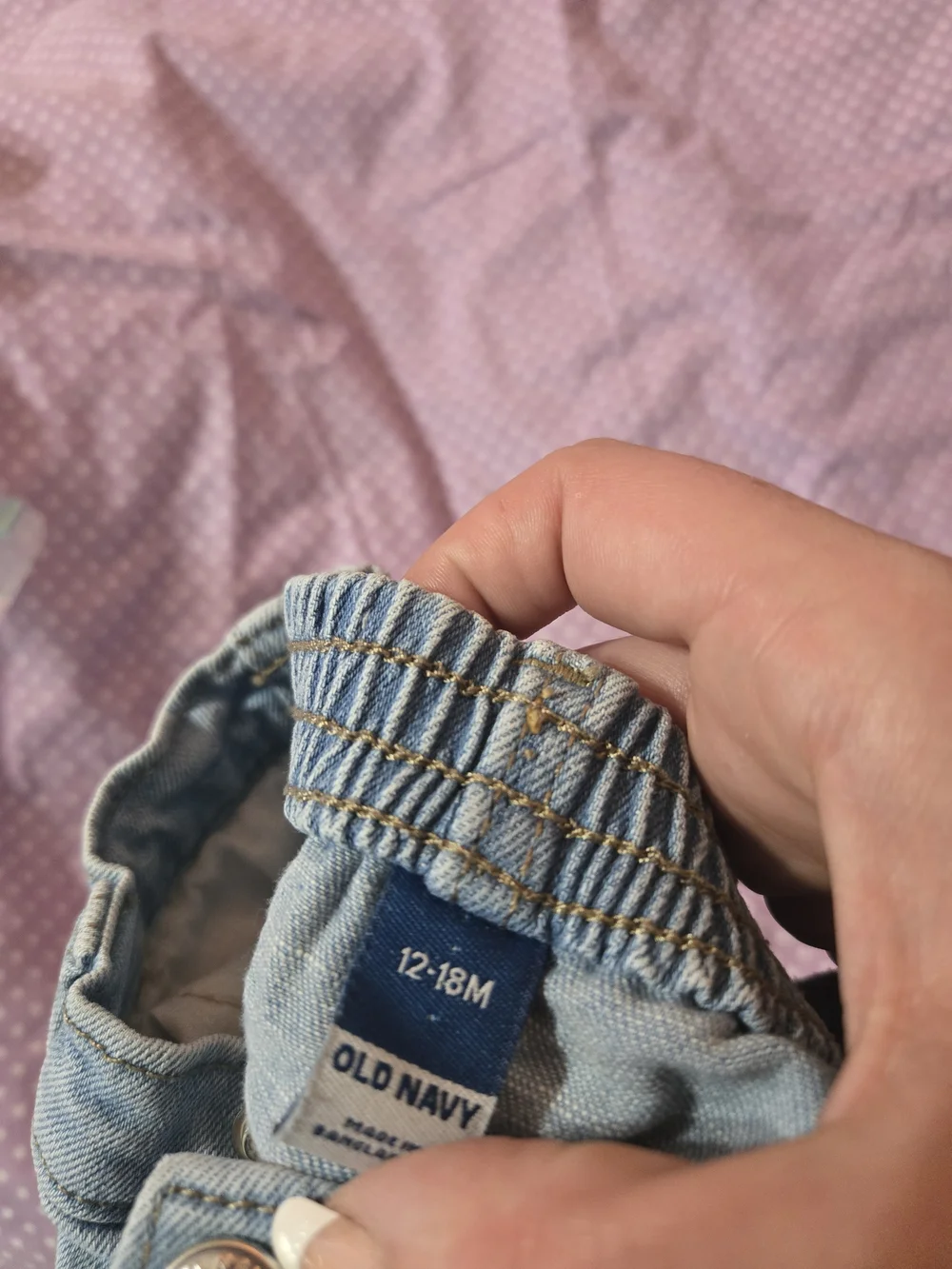 Old Navy Light Blue Slim Kids Jeans